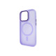 Чехол Metal Buttons with MagSafe Colorful для iPhone 14 /lilac/